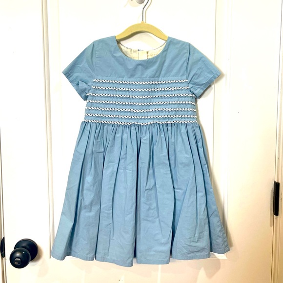 Mini Boden Other - MINI BODEN ROBINS EGG BLUE COTTON DRESS SIZE 4/5
